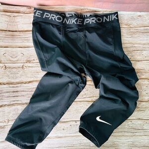 Nike Kids Black Athletic Bottoms